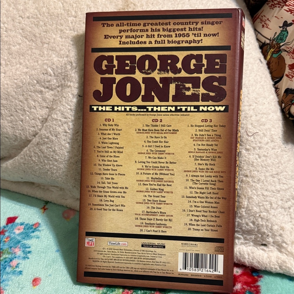 George Jones Music Collection VHS - Picture 2 of 6